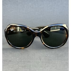 RAY BAN RB4191 Sunglasses Tortoise / Gray Round Lens 57 19 135
